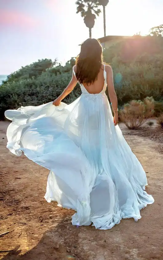 Bohemian Lace A-Line Hochzeitskleid, LEXUS, by All Who Wander